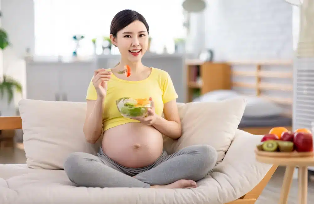 คุณแม่ตั้งครรภ์ทานอาหารที่มีประโยชน์