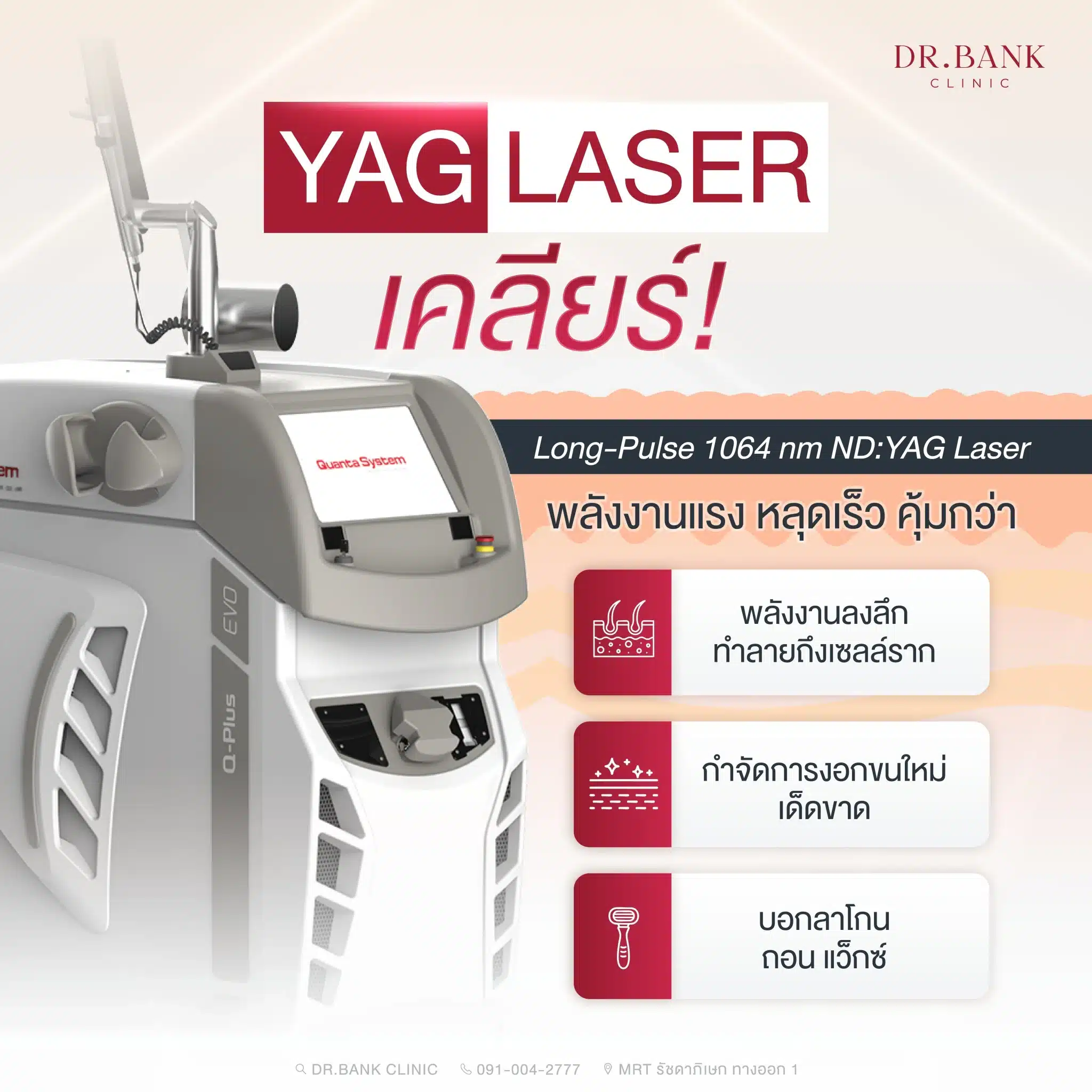 เลเซอร์รักษาขนคุด